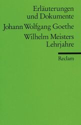 Cover von Johann Wolfgang Goethe, Wilhelm Meisters Lehrjahre