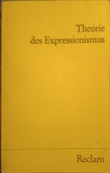 Cover von Theorie des Expressionismus