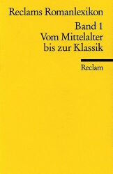 Cover von Reclams Romanlexikon Band 1