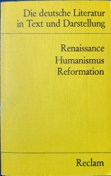 Cover von Renaissance Humanismus Reformation