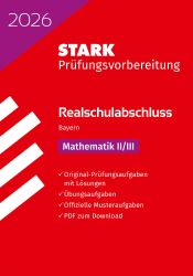 Cover von 2026 STARK Prüfungsvorbereitung Realschulabschluss, Bayern - Mathematik