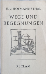 Buchcover von Wege und Begegnungen