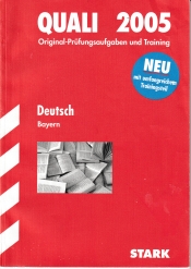 Buchcover von Quali 2005 - Deutsch - Bayern (Original Prüfungsaufgaben und Training)