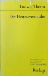 Buchcover von Der Heiratsvermittler : Erzählungen