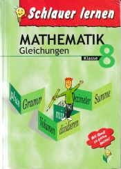 Buchcover von Schlauer Lernen - Mathematik Gleichungen Klasse 8