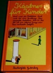 Cover von Kästner für Kinder. Band 1.
