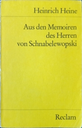 Cover von Aus den Memoiren des Herren von Schnabelewopski