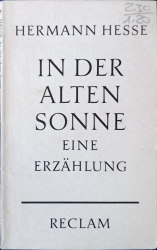 Cover von In der alten Sonne