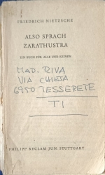 Cover von Also sprach Zarathustra