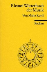 Cover von Kleines Wörterbuch der Musik