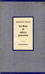 Buchcover von Die Welt ist anders geworden : Vom Weg der Kirche im zwanzigsten Jahrhundert
