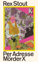 Buch-Sammler.de - Cover von Per Adresse Mörder X