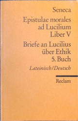 Cover von Epistulae morales ad Lucilium Liber V Briefe an Lucilius über Ethik 5. Buch