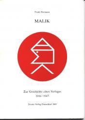 Cover von MALIK. Zur Geschichte eines Verlages 1916 - 1947