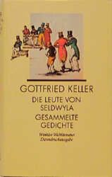 Buch-Sammler.de - Cover von Die Leute von Seldwyla  Gesammelte Gedichte