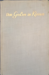 Buchcover von Vom Grossen im Kleinen