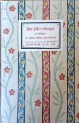 Cover von Die Minnesinger in Bildern der Manessischen Handschrift