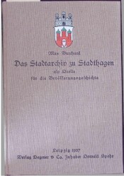 Cover von Das Stadtarchiv zu Stadthagen als Quelle für die Bevölkerungsgeschichte