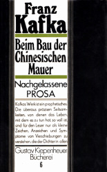 Buch-Sammler.de - Cover von Beim Bau der Chinesischen Mauer