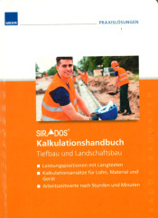 Buch-Sammler.de - Cover von SIRADOS Kalkulationshandbuch - Tiefbau und Landschaftsbau