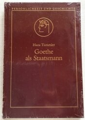 Cover von Goethe als Staatsmann
