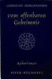 Cover von Vom offenbaren Geheimnis