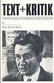 Cover von Egon Erwin Kisch (TEXT+KRITIK 67)