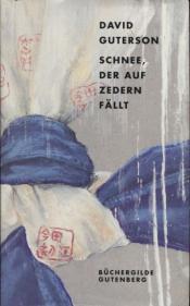 Cover von Schnee, der auf Zedern fällt