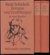 Cover von Romane und Erzählungen in zwei Bänden.