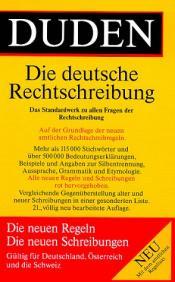Cover von Duden, Rechtschreibung der deutschen Sprache