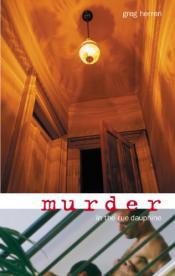 Cover von Murder in the Rue Dauphine