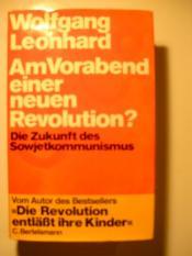Cover von Am Vorabend einer neuen Revolution