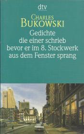 Cover von Gedichte, die einer schrieb, bevor er im 8. Stockwerk aus dem Fenster sprang