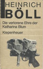 Cover von Die verlorene Ehre der Katharina Blum