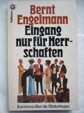 Cover von Eingang nur für Herrschaften