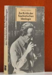 Cover von Zur Kritik der faschistischen Ideologie