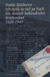 Cover von Ich denk so viel an Euch