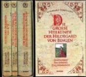 Cover von Die große Heilkunde der Hildegard von Bingen. Gesundheit. Ernährung. Edelsteinkunde. 3 Bände im Schuber