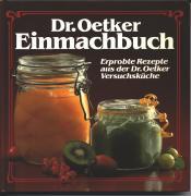 Cover von Einmachbuch. Erprobte Rezepte aus der Dr. Oetker Versuchsküche
