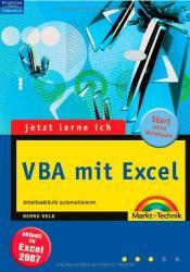 Cover von Jetzt lerne ich VBA mit Excel