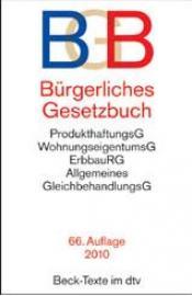 Cover von Bürgerliches Gesetzbuch