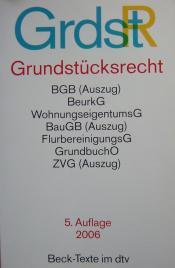 Cover von Grundstücksrecht