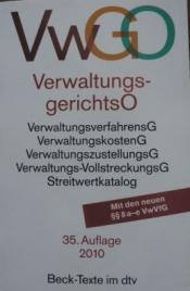 Cover von Verwaltungsgerichtsordnung