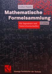 Cover von Mathematische Formelsammlung