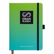 Cover von DRANBLEIBEN Erfolgsjournal Matthias Hechler DRANBLEIBEN Erfolgsjournal der Wegbegleiter für deine Ziele, Fokus, Selbstreflexion, Grün (Fresh Green )