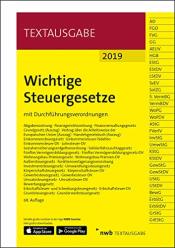 Cover von Wichtige Steuergesetze: mit Durchführungsverordnungen. (Textausgabe)